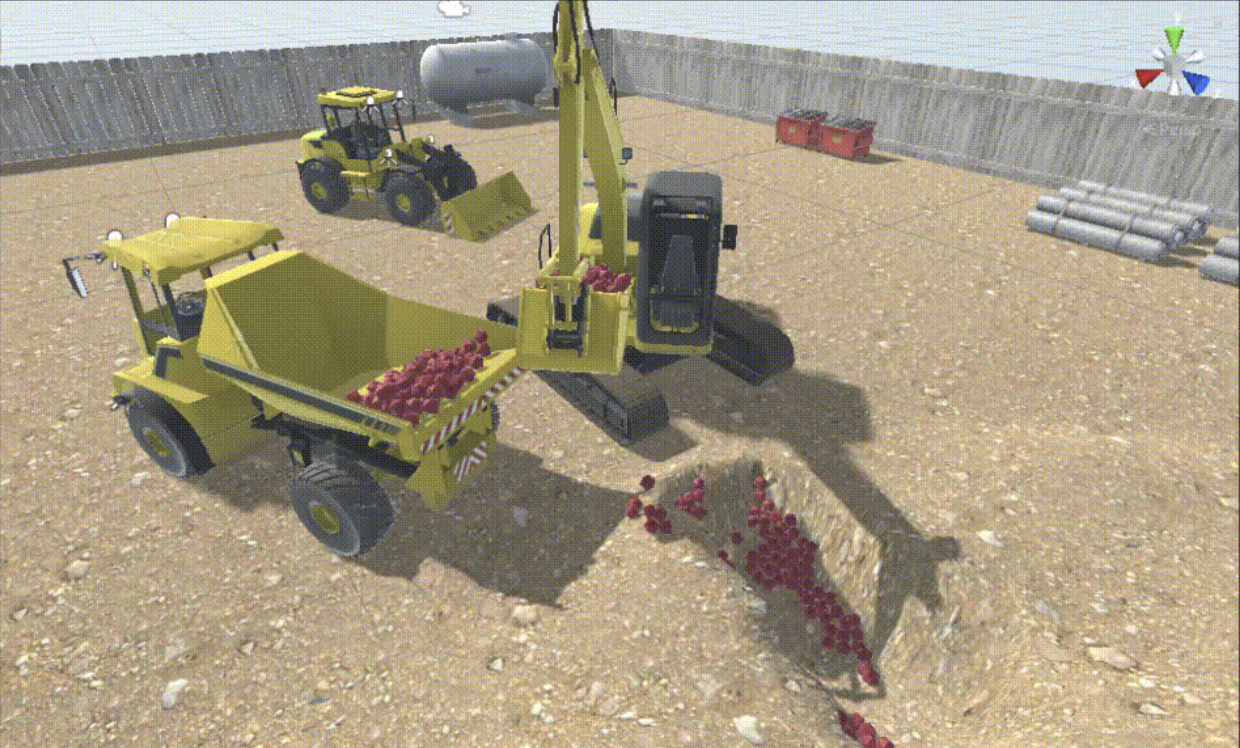 Open Construction Simulator excavator gameplay screenshot