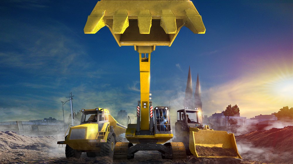 DIG IT! – A Digger Simulator excavator gameplay screenshot